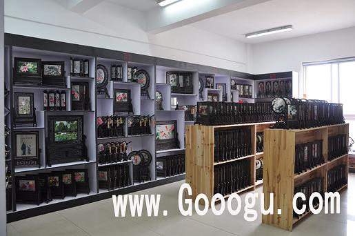 嬌古蘇繡展廳，嬌古蘇繡雙面繡展示廳，刺繡展廳設(shè)計(jì)