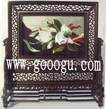 花卉蘇繡題材欣賞，手工刺繡精品欣賞，雙面繡精品圖案